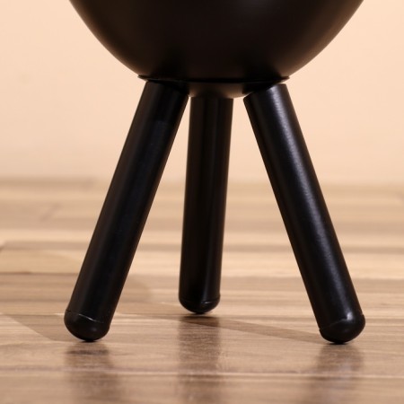 Kashpo on the stand "Blacks" metal (set 2 pcs), diameter 28 and 23 cm-4