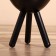 Kashpo on the stand "Blacks" metal (set 2 pcs), diameter 28 and 23 cm