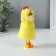 Interior doll "Girl in a chicken costume" 6x7x13.5 cm