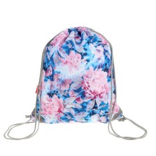 Back for shoes Erich Krause, 440 x 365 mm, Misty Flowers, Blue/Pink