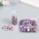 Decor "Semiobusins ​​and rhinestones. Multi -colored gradient" D = 4 mm 10 g 200 pcs 5x2.5 cm mix