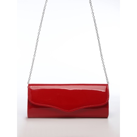 Female bag on a magnet, red color