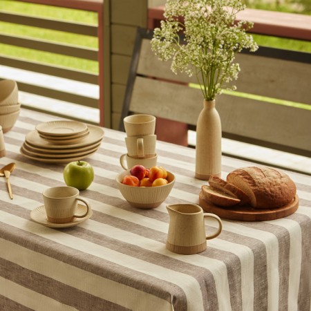 Скатерть SL HOME "Strictly" 250х140см, лен 100%, 260 гр/м2-2