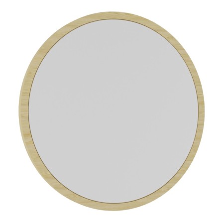 West hinged mirror, 450 × 450 mm, amber oak color-3