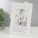 Photo frame 10x15 cm "forget -me -nots" white 20x15 cm