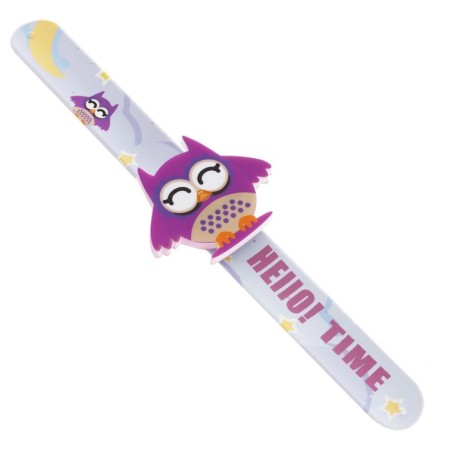 Watch of Electronic, children's, "owl", strap L-22.5 cm-2