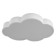 Cauces "Cloud" LED 3 modes 24W white 42x52x8 cm