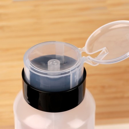 Board with pomp, 250 ml, black/transparent color-3