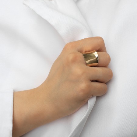 Ring Metal "Trend" shackles, color gold, dimensionless-4