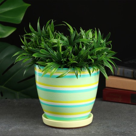 Set of pots 3 pcs. "Striped" 2.6l, 1.4l, 0.9l-6