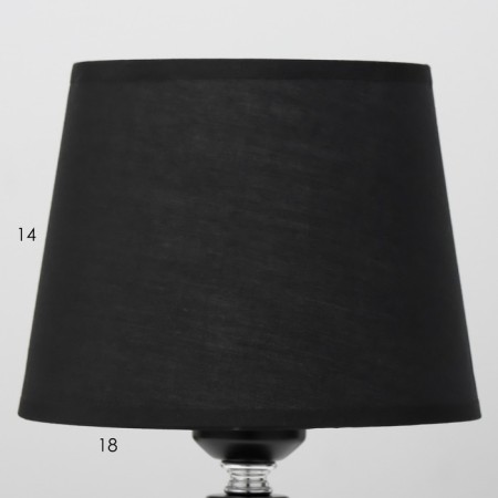 Loretta table lamp E27 40W black 17.5x17.5x29 cm-3