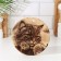 Board from the massif “cat”, round, 18 × 18 cm No. 187
