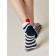 Women's cotton Conte Elegant Active, size 25, white, dark blue color