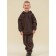Sweatshirt for boys, height 146 cm, chocolate color