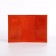 Passport cover, orange color