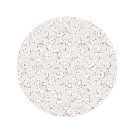 Pareo and beach rug "Cotton", D = 150 cm-1
