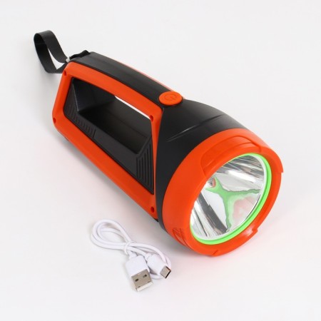 Manual battery, XPE, side 5 W COB, 1200 mAh, 6 modes, USB, 19.5 x 9 cm-1