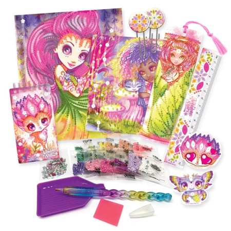 A gift set for decorating with rhinestones by numbers Nebulous Stars Petulia "Flying Stars"-1