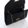 Female bag on a valve, black color