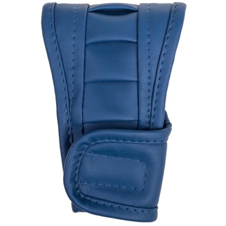 SkyWay automatic transmission lever case, artificial leather, blue, s06201014-1