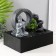 The desktop fountain from the network, backlight "Gray Buddha - Touch" 29x21x26 cm