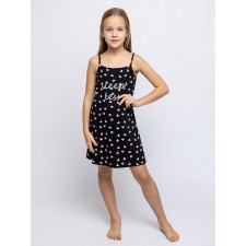 Dress for girls, height 104 cm, black color