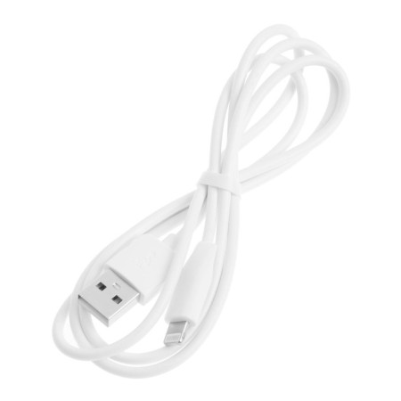 Hoco X1, Lightning cable - USB, 2.4 A, 1 m, white-2