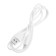 Hoco X1, Lightning cable - USB, 2.4 A, 1 m, white