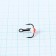 Lucky John bait hook for lures with a drop of color, No. 8/02