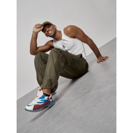Sports pants, size 52, khaki color-18