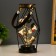 Nightlight "Flowers" LED from AAA batteries Black 16x16x25 cm Risalux