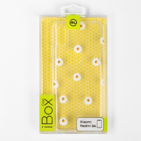 Ibox Art Case, for Xiaomi Redmi 9a, silicone, transparent, chamomile-4