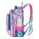 Frame backpack 39 x 29 x 17 cm, Across 640, filling: bag, blue/pink ACR22-640-9