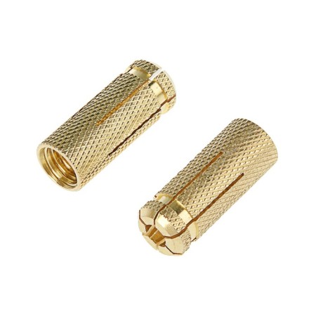 Anchor clogged brass, M12, in the package 100 pcs.