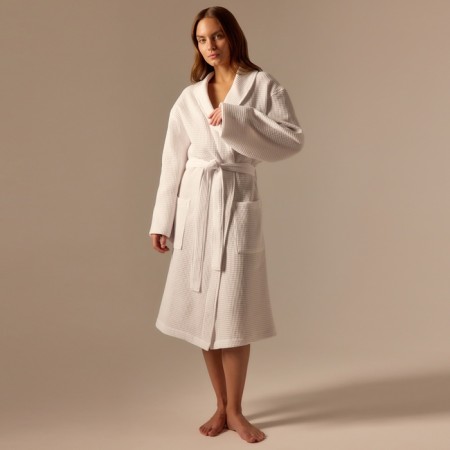 Welfare Women's bathrobe SL Home: Basic "Blanc de Blanc", size m, 100% cotton, 300 g/m2