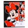 Notebook in the line of 18 sheets, 4 types of mix, cover coated paper, Minnie Mouse