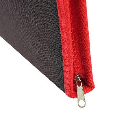 Folder for drawings and drawings for artists A3, 450 x 320 x 30 mm, handles, frame, textile, estado, black red kant-5
