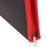Folder for drawings and drawings for artists A3, 450 x 320 x 30 mm, handles, frame, textile, estado, black red kant