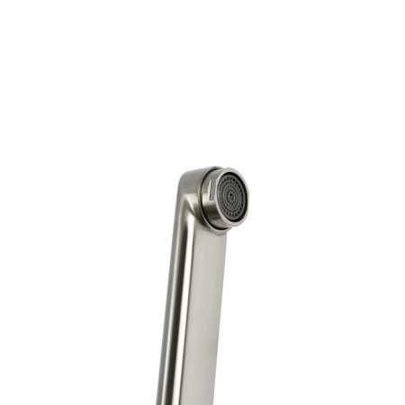 Bath mixer Zein Z3731, two -wound, pour 33 cm, watering can, hose, satin-1