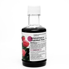 Liquid fertilizer for indoor and garden roses, a new flower grinder, 0.25 liters