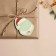 Schildik for a gift "Cool Santa Claus", 5.3 x 7.5 cm, New Year