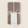 Waffle towel SL Home: Linen "Sabbia" 40x70 cm, 51% flax, 49% cotton, 235 g/m2