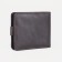 Men's purse on a button, for bills, for cards, for coins, brown color