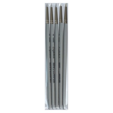 Silicon Brush "Konus", Hana Create No. 3 (exhibition length 7 mm), short dull handle-3