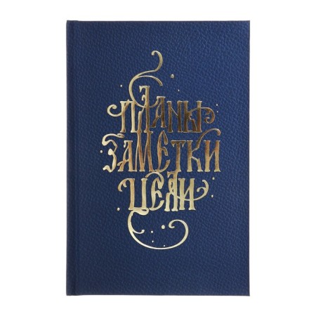 Diary of Leduced A5, 128 sheets "Favorite Diary", cover 7BC with foam rubber, lamination Soft Touch, foil embossing, block 70 g/m2