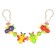 Stretching to a stroller/crib "Funny butterflies", 4 toys, crumb I