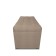 Puff with a lid and weighting, 800 × 400 × 420 mm, Vital velor, Sand color