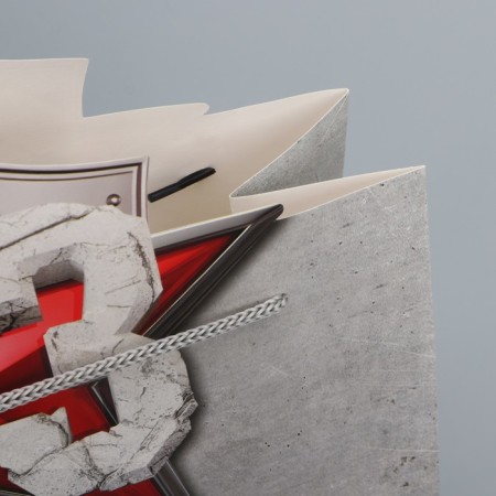 Gift package, packaging, “best defender”, 25 x 26 x 10 cm-3