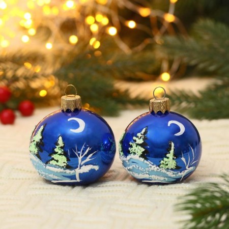 Set of balls "Forest" 2pcs, D-7 cm-4