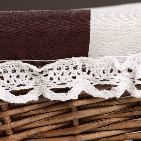 Wicker basket No. 6, gray-1
